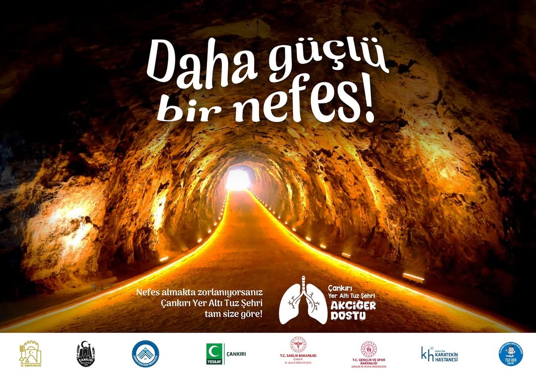 Çankırı Tuz Mağarası’nın Şifası Bilimsel Olarak Tescillendi: "Daha Güçlü Bir Nefes" Uluslararası Literatürde