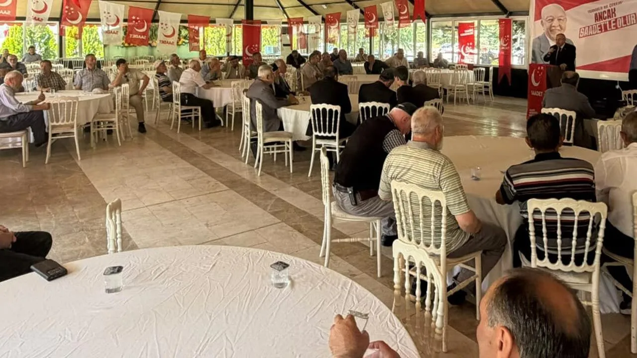 Saadet Partisi Şabanözü’nde Ahmet Ünver Güven Tazeledi