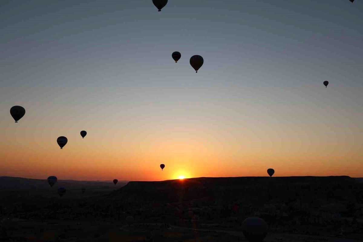 Kapadokya’da Balon Turizmi Rekor Kırdı: 6 Ayda 306 Bin 777 Turist Gökyüzünden İzledi