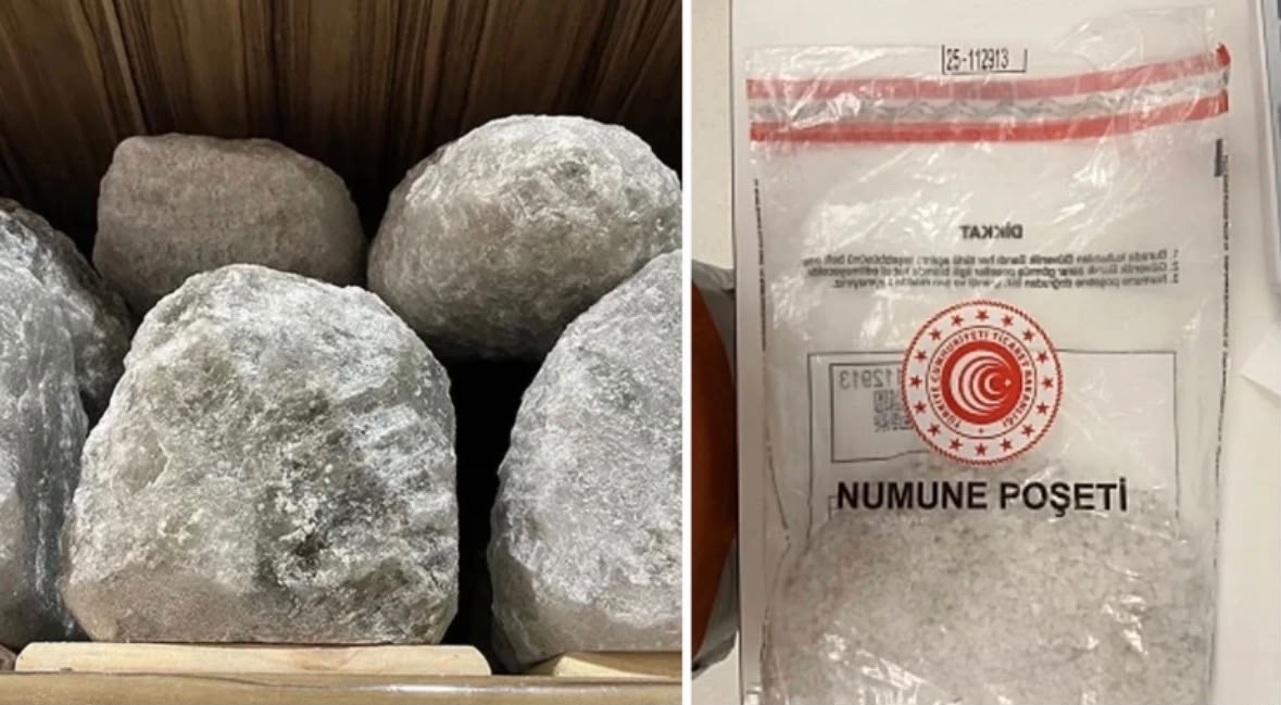 İran’dan Getirilen 49 Ton Tuz Gümrükte Yakalandı! ‘Çankırı Kaya Tuzu’ Diye Satılacaktı
