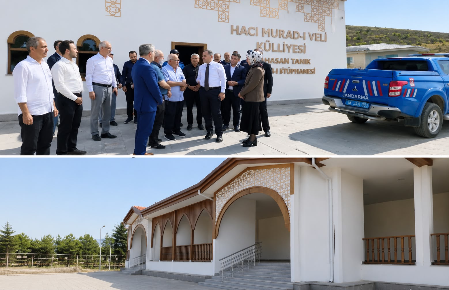 Vali Çakırtaş, Hacı Murad-ı Veli Külliyesi ve Kur’an-ı Kerim Müzesi İnşaatını Yerinde İnceledi