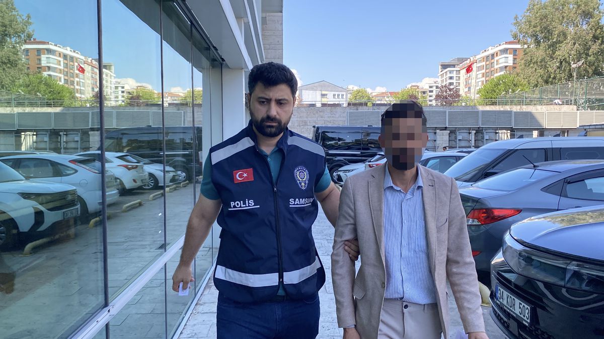 Samsun’da Boşanma Aşamasındaki Eşini Darbettiği İddia Edilen Şüpheli Gözaltında