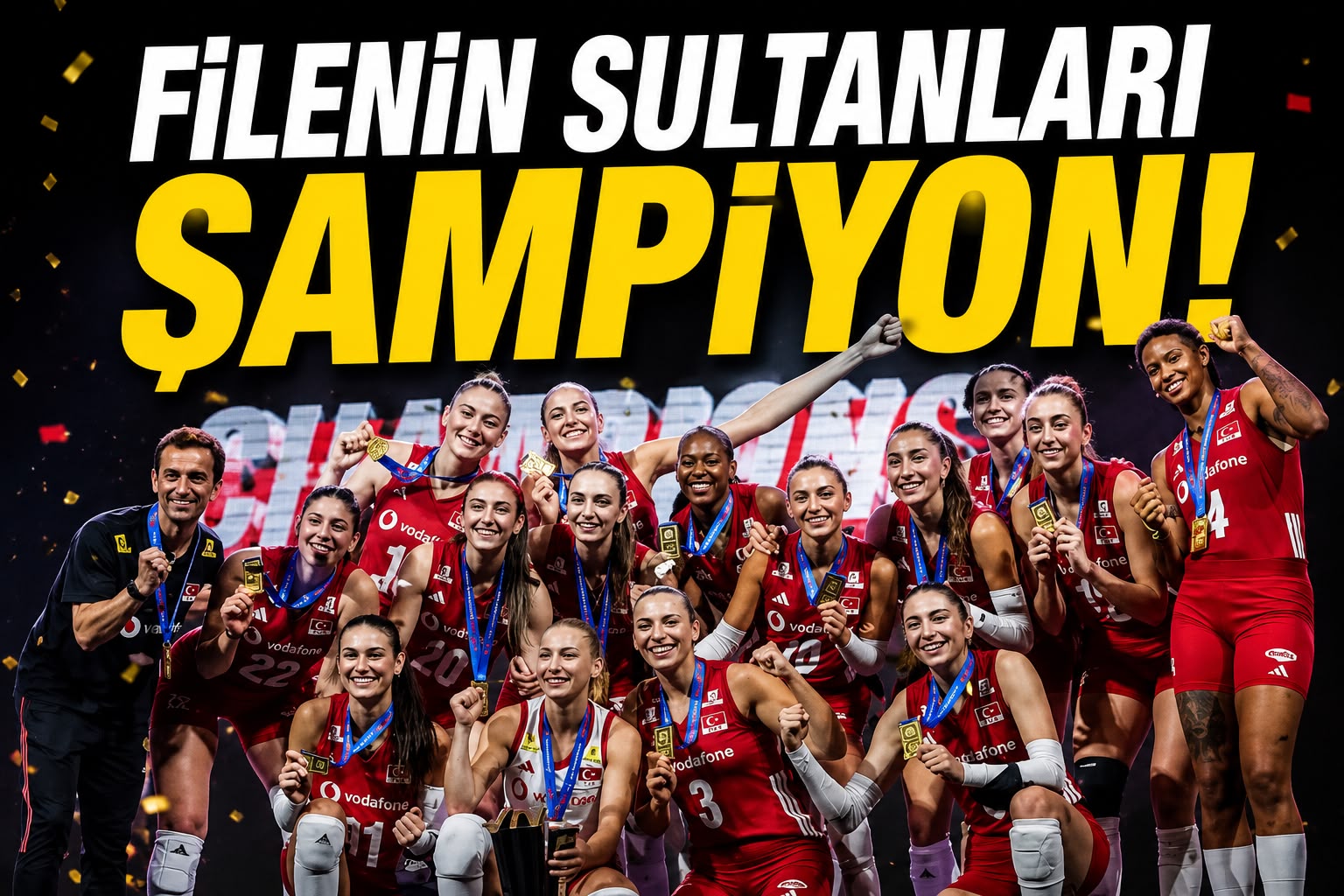 Filenin Sultanları, Brezilya’yı 3-1 Mağlup Ederek Milletler Ligi Şampiyonu Oldu