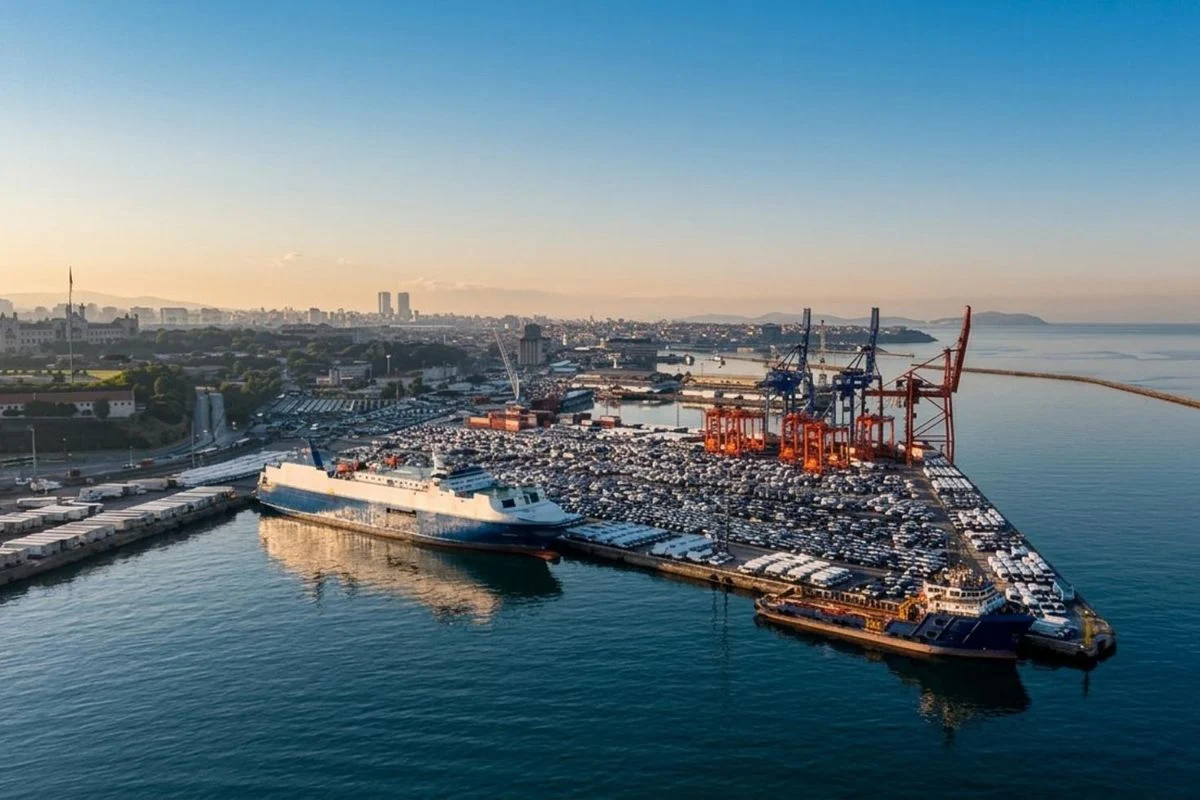 Haydarpaşa Limanı’nda Binlerce Sıfır Otomobil Bekliyor! Türkiye’ye Getirildiler