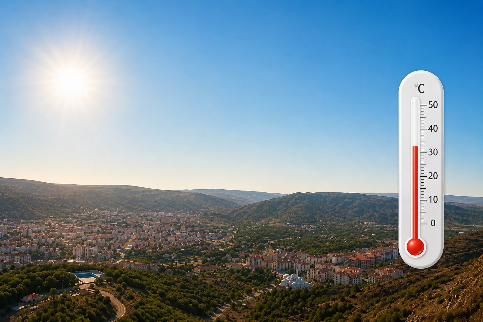 Çankırı’da Hava Nasıl Olacak? Sıcaklık 31 Dereceye Kadar Yükselecek
