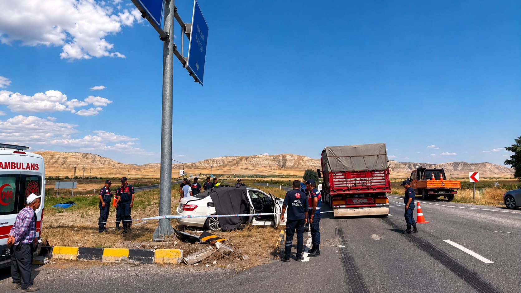 Kızılırmak Yolunda Can Pazarı: 3 Kişi Hayatını Kaybetti, 2 Yaralı