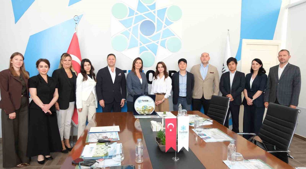 TÜİOSB, Japon Yatırımcıların Gündeminde: Mersin’de Yeşil Sanayi ve Yeni İş Birlikleri Konuşuldu