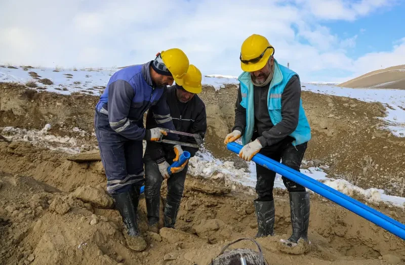 Şabanözü'nde İçme Suyu Atağı: Gürpınar Mahallesi Yeni Su Hattına Kavuşuyor