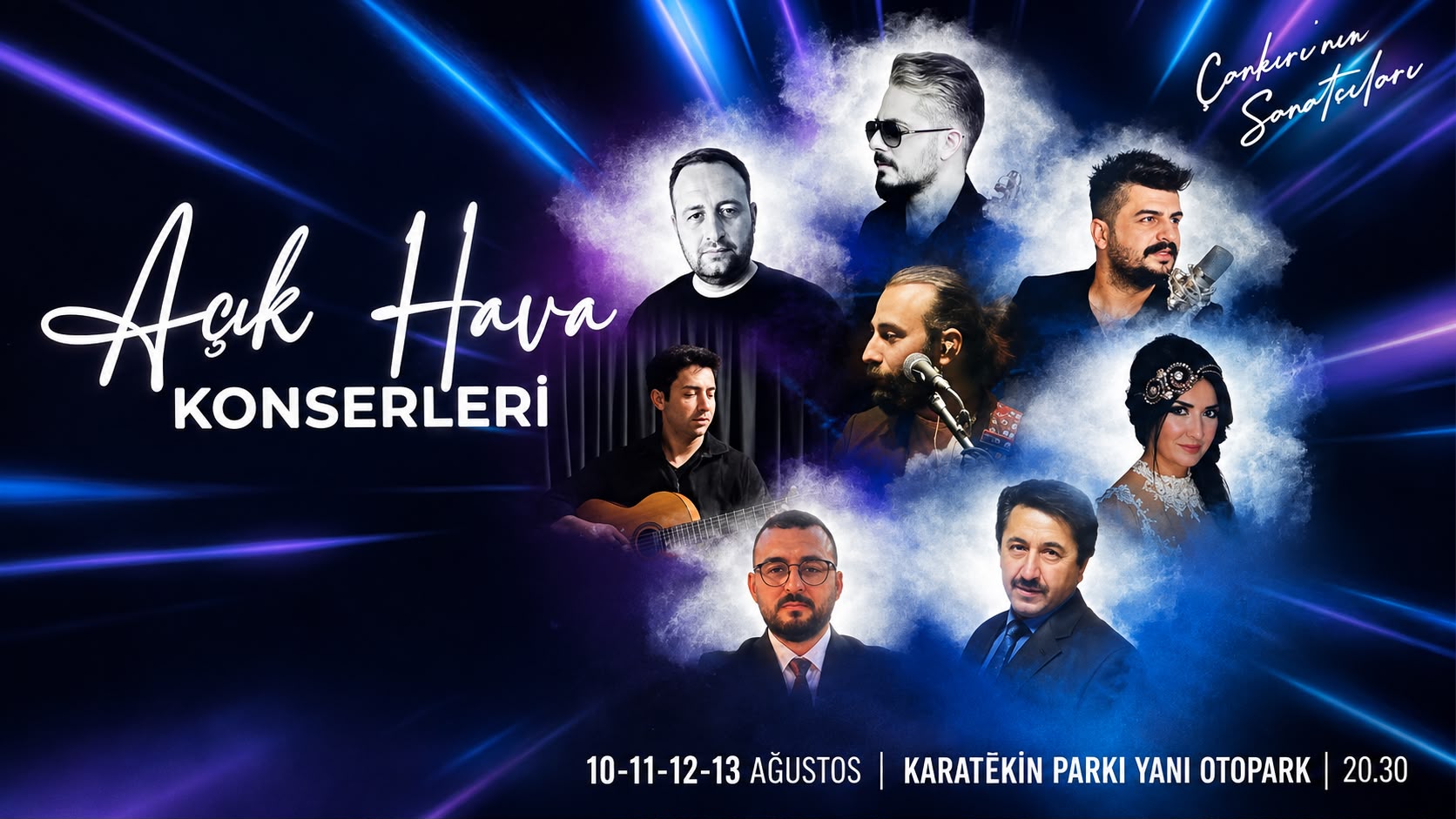 Çankırı Tuz Festivali Konserleri Başlıyor: Yerel Sanatçılar Karatekin Parkı'nda Sahne Alacak