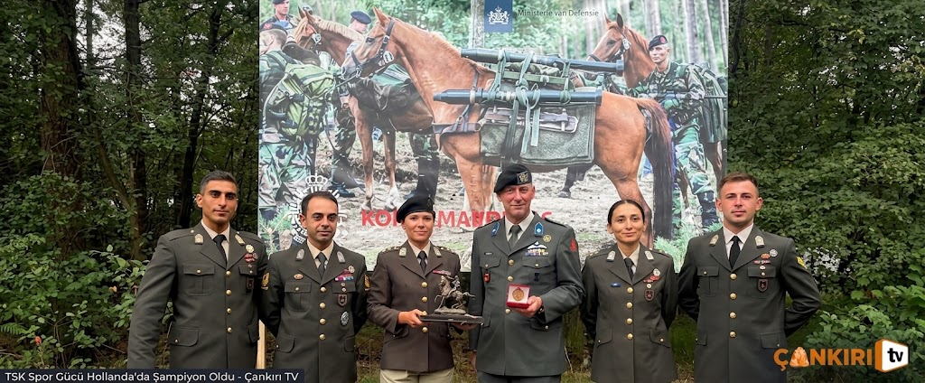 TSK Spor Gücü’nden Hollanda’da Tarihi Zafer: Uluslararası Askeri Binicilikte Şampiyon Türkiye!
