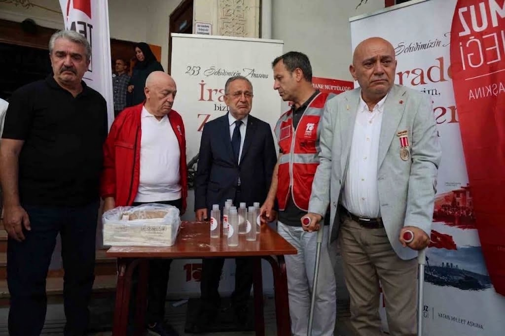 Vatan Nöbeti Dualarla Taçlandı: 15 Temmuz’un 253 Şehidi Gümüşhane’de Yâd Edildi
