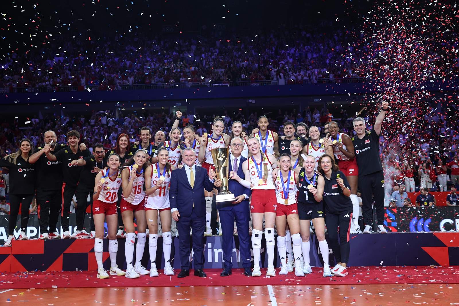 Filenin Sultanları İkinci Kez Avrupa  Şampiyonluk Kupasını Aldı