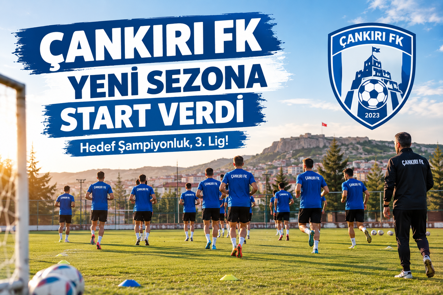 Çankırı FK Yeni Sezona Start Verdi: Hedef 3. Lig