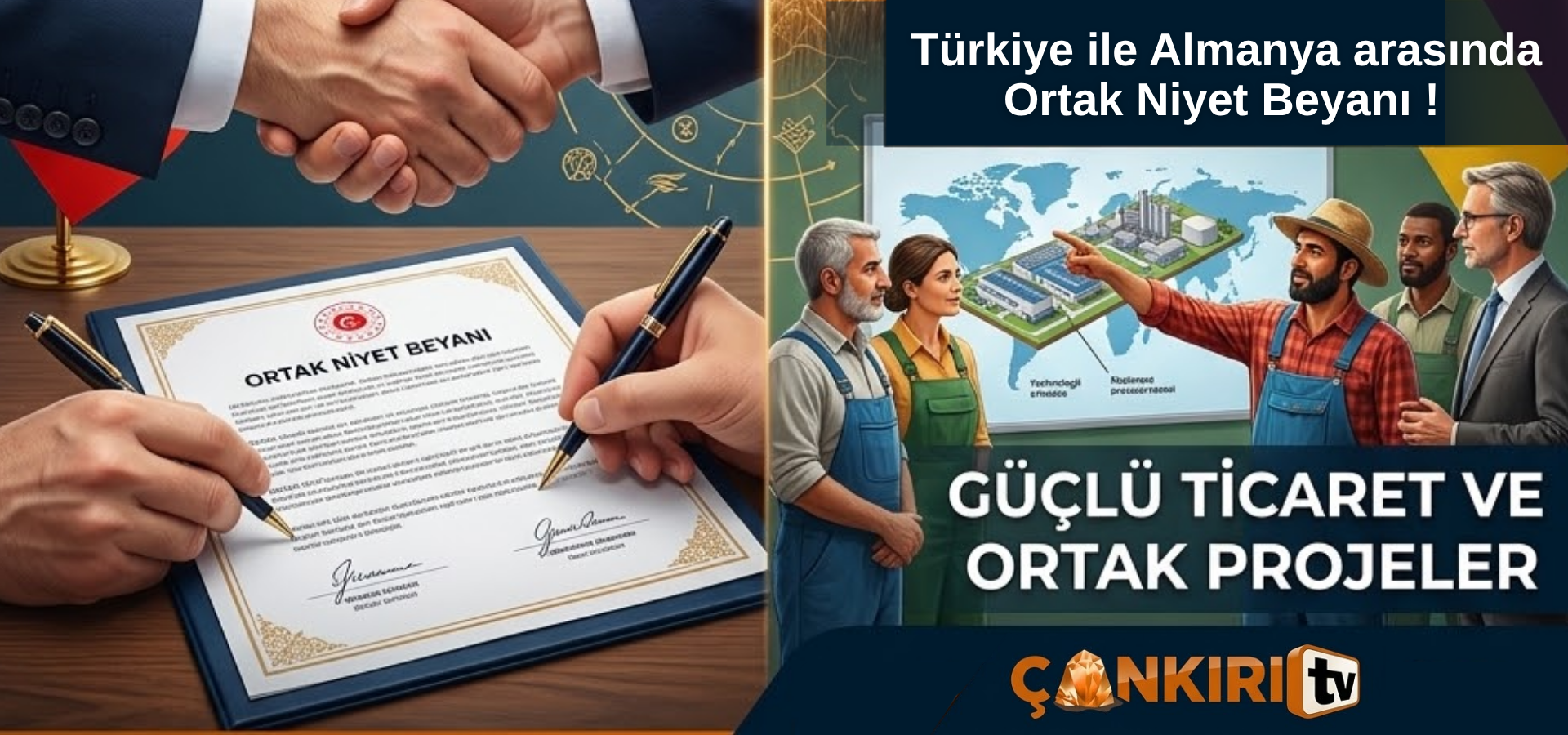 Türkiye ve Almanya’dan Tarımda Stratejik Adım: Ortak Niyet Beyanı İmzalandı
