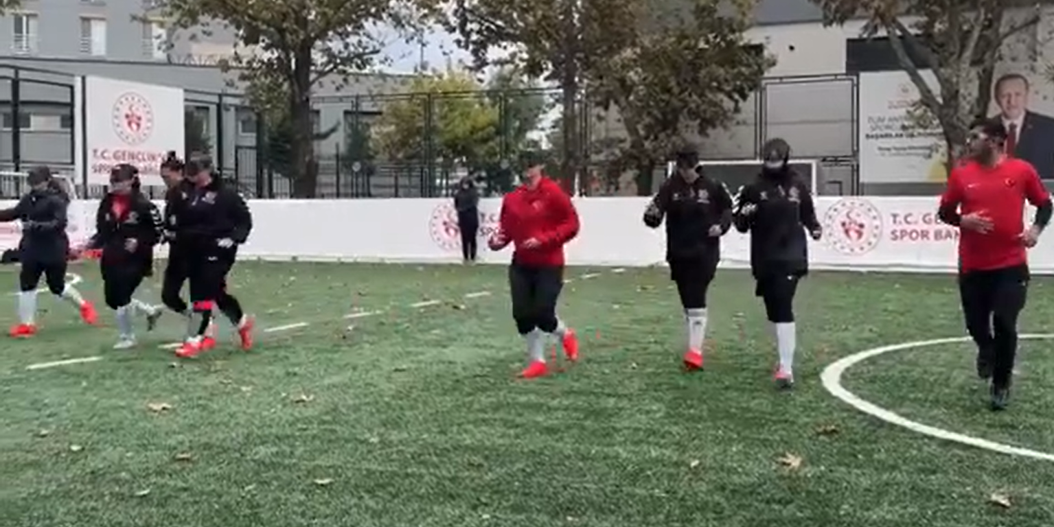 Görme Engelli Kadın Milli Futbol Takımı Avrupa Şampiyonluğu İçin Sahaya Çıkıyor