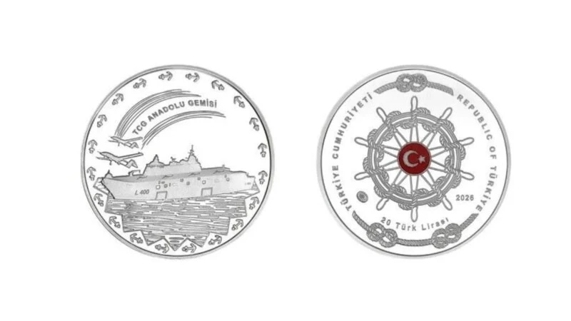 Darphane'den TCG Anadolu'ya Özel Hatıra Parası
