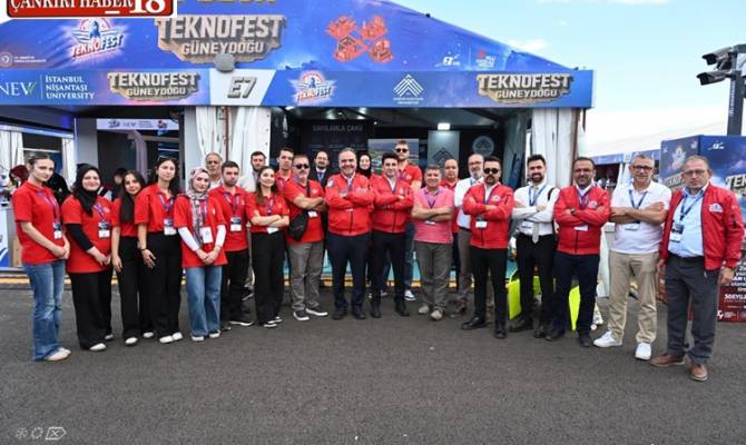 ÇAKÜ’den TEKNOFEST Güneydoğu’da Türkiye Birinciliği ve İkinciliği