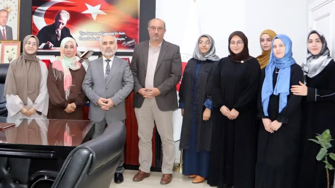 İslami İlimler Fakültesi heyeti, İl Müftüsü Şahin’i ziyaret etti