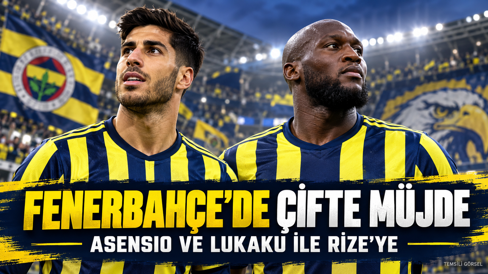 Fenerbahçe’de Rize öncesi çifte müjde! Asensio ve Lukaku planları değiştirdi