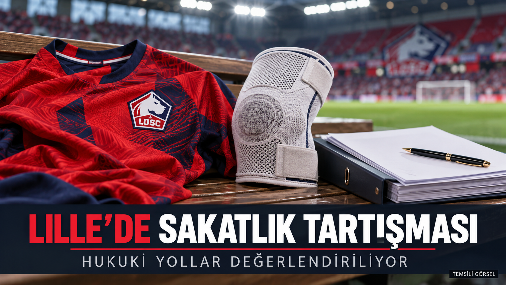Sakatlık sonrası tansiyon yükseldi! Lille hukuki yolları değerlendiriyor