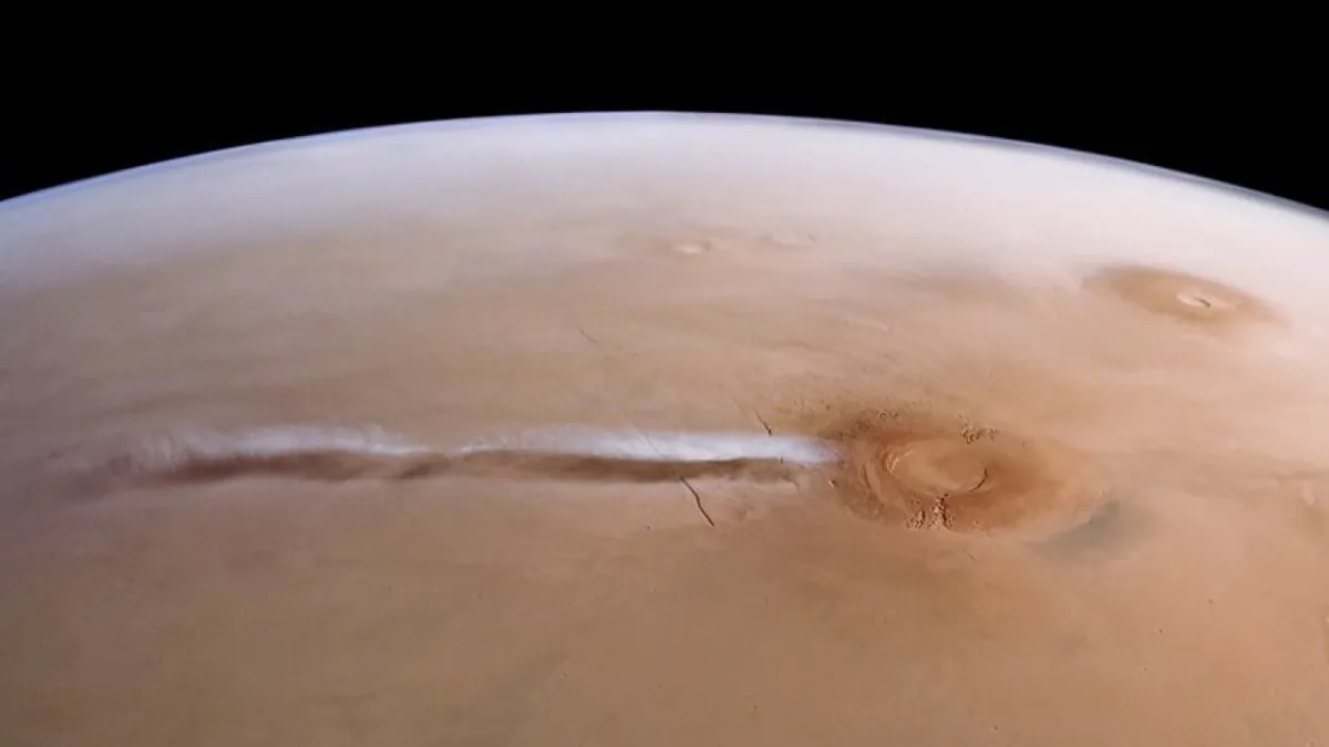 Mars’taki gizemli bulutun oluşum süreci açıklandı
