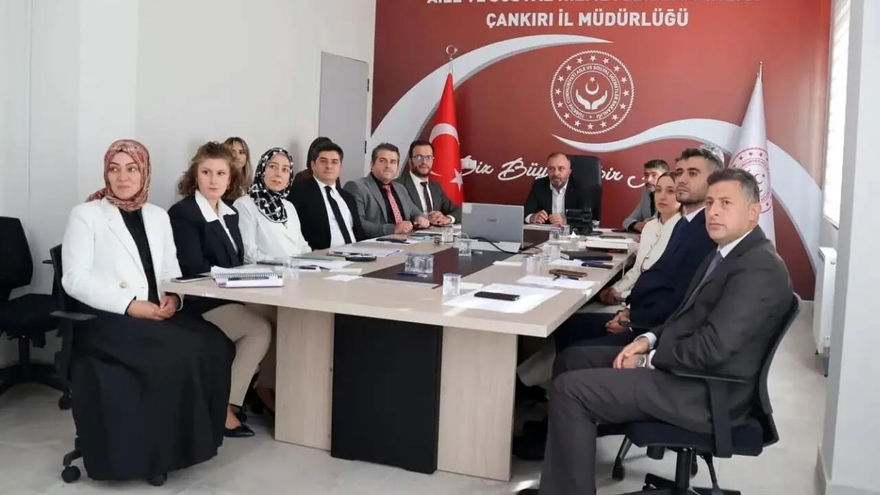 Çankırı’da sosyal hizmetler değerlendirildi: Gündem iyilik ve dayanışma