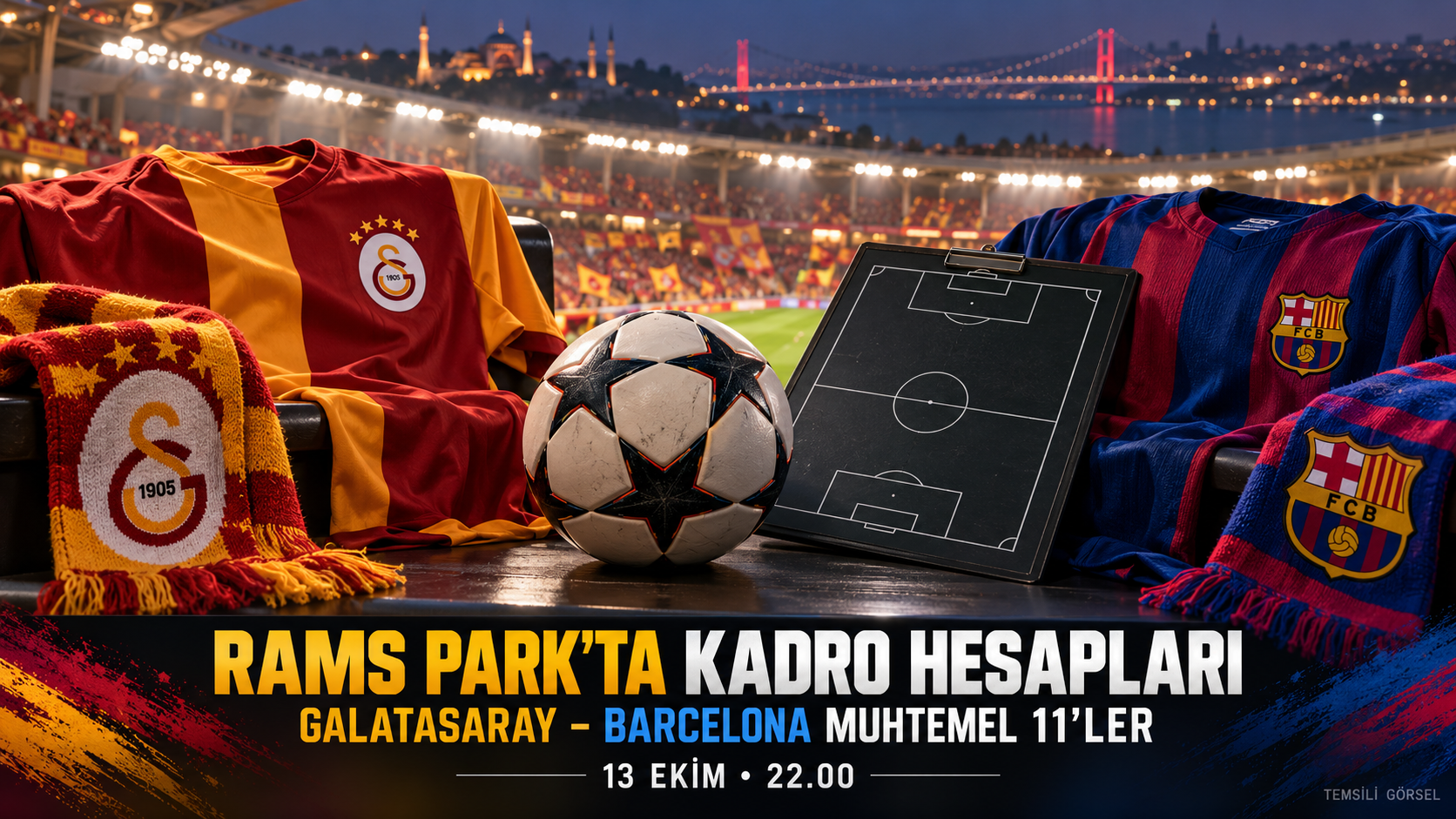 RAMS Park’ta kadro hesapları! Galatasaray–Barcelona maçının muhtemel 11’leri