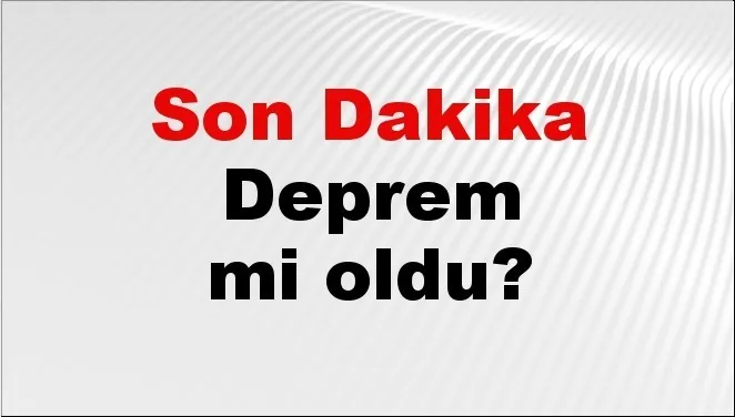 22 Ekim 2026 Son Depremler: AFAD ve Kandilli'nin Güncel Listesi