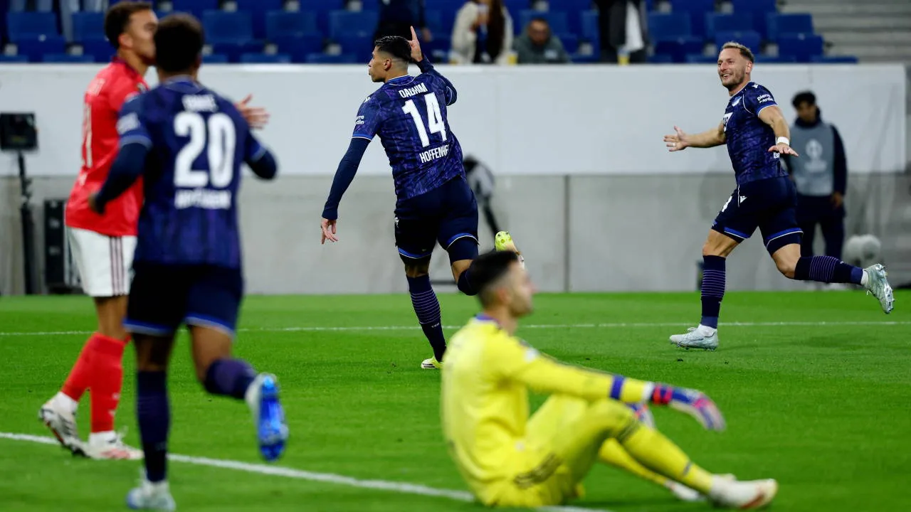 Hoffenheim, Lyon'u 3-0 Mağlup Ederek Avrupa Ligi'nde İlk Galibiyetini Aldı