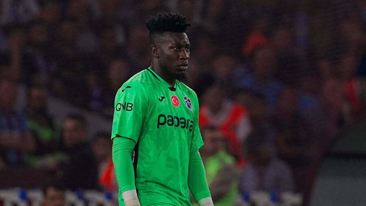 Trabzonspor Kalecisi Andre Onana Trafik Kazası Geçirdi
