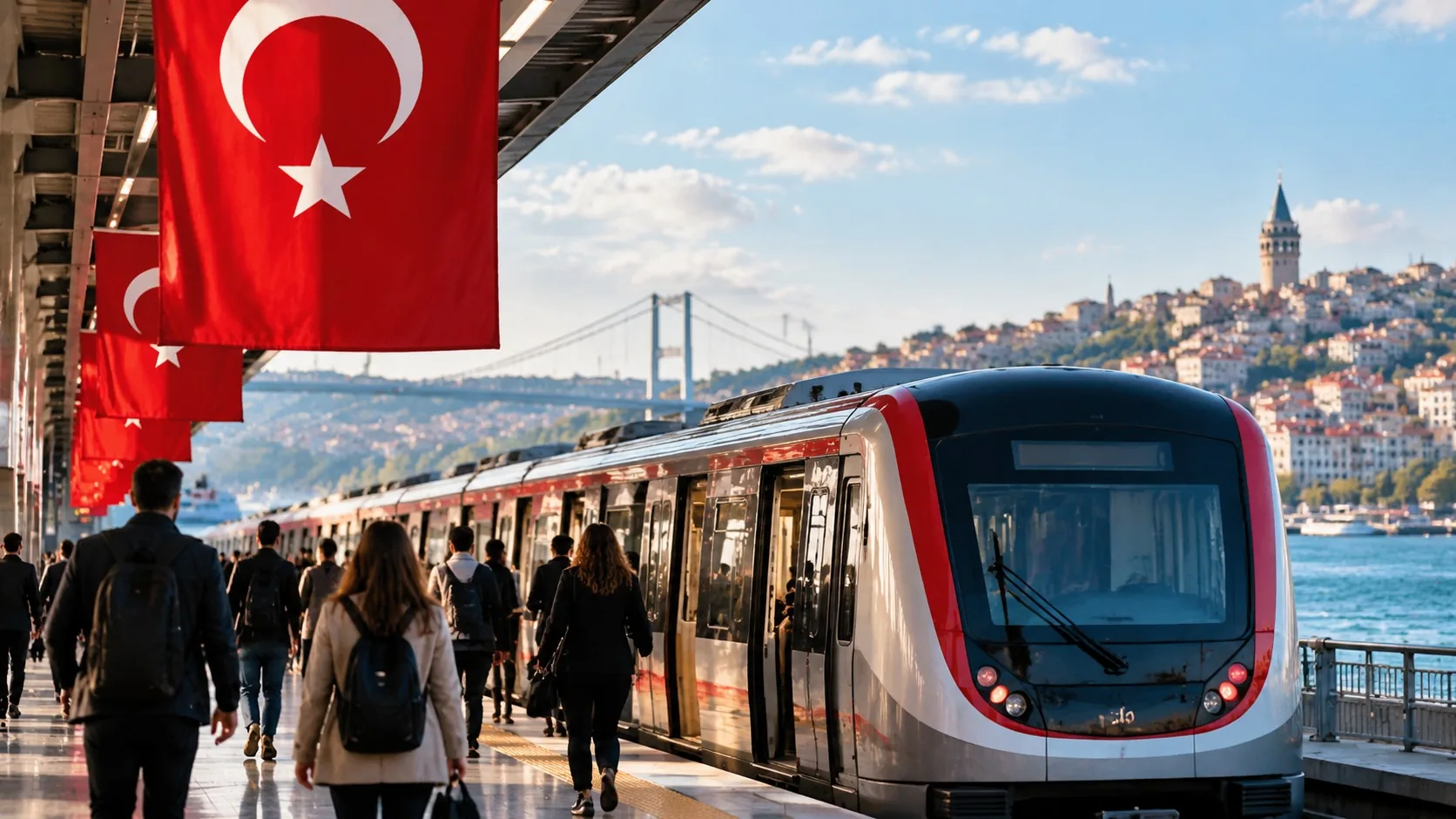 Cumhuriyet Bayramı’nda Başkentray, Marmaray ve İZBAN’dan Ücretsiz Ulaşım