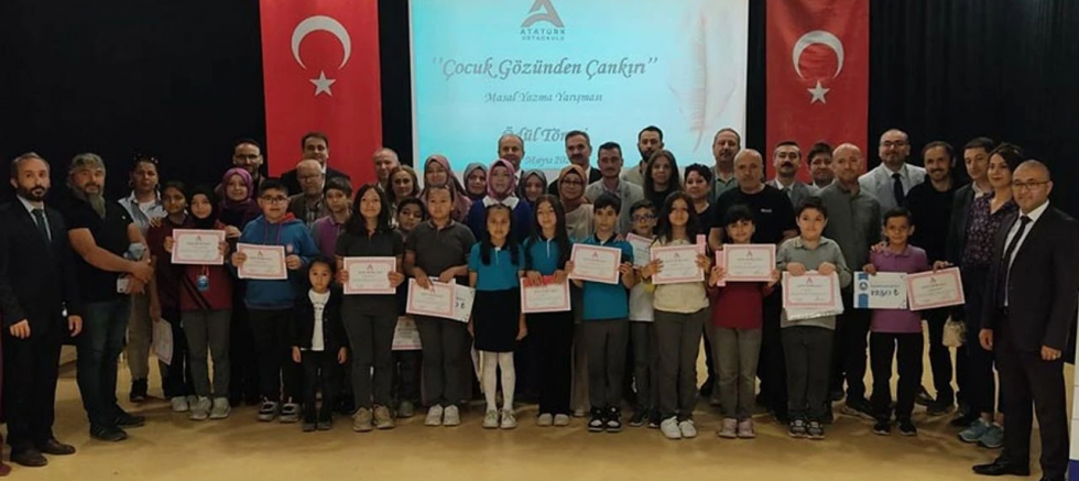 “Çocuk Gözünden Çankırı” Yarışmasında Genç Kalemler Ödüllendirildi