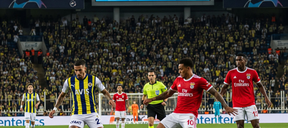Fenerbahçe, Benfica Deplasmanından Golsüz Beraberlikle Döndü