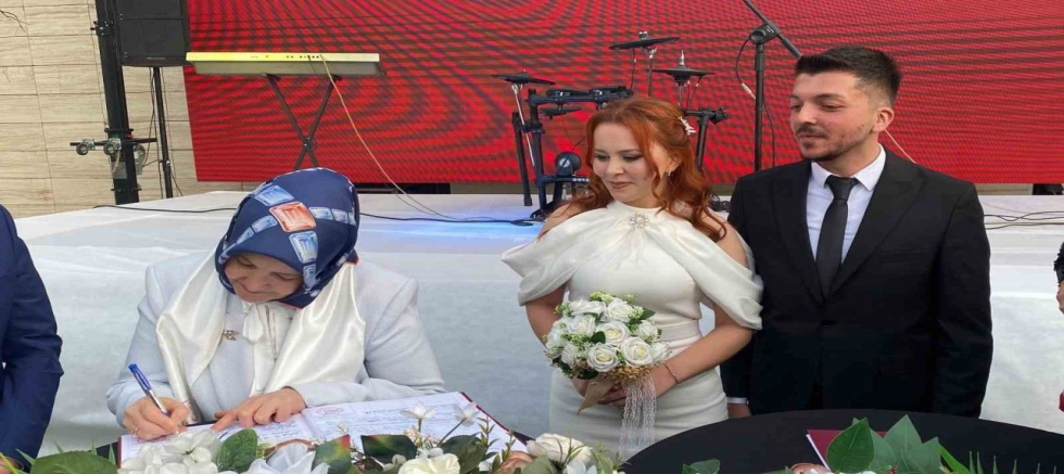 Bakan Yardımcısı Yenigün, Çankırı’da Genç Çiftin Nikah Şahidi Oldu