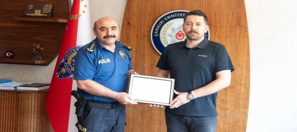 Çankırı Asayiş Şube Müdürü Kudret Özçelik, Antalya'ya Atandı