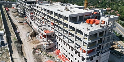Çankırı'nın Yeni Eğitim ve Araştırma Hastanesi %78 Tamamlandı