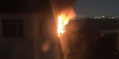 Sıcaklardan Bunalan Buzdolabı Alev Alev Yandı