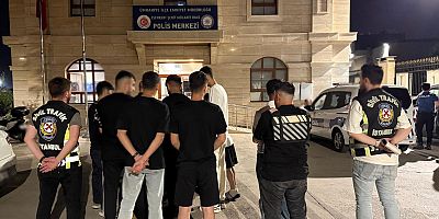 Ümraniye'de konvoy yapan 9 sürücüye 165 bin 795 TL para cezası kesildi.