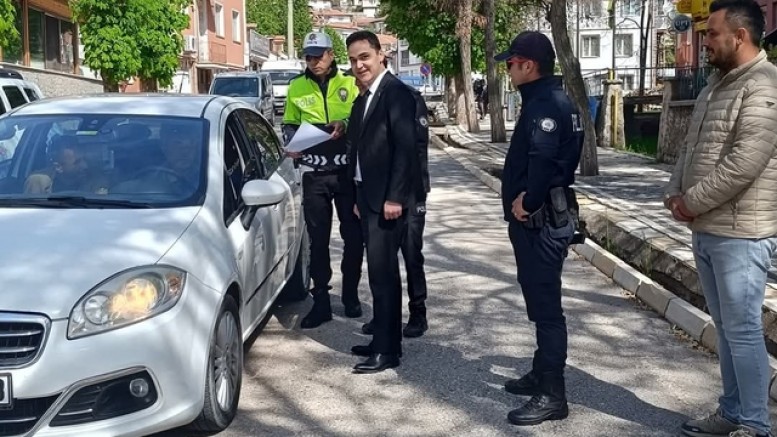 Yapraklı ilçesinde Trafik Haftası kutlandı